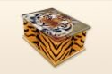 Tiger Ashes Casket